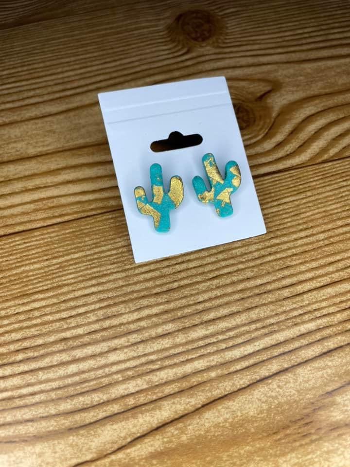 Cactus Earrings