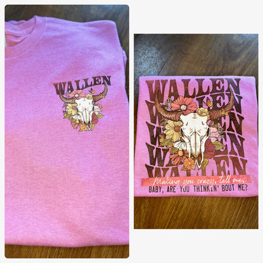 Wallen adult tshirt