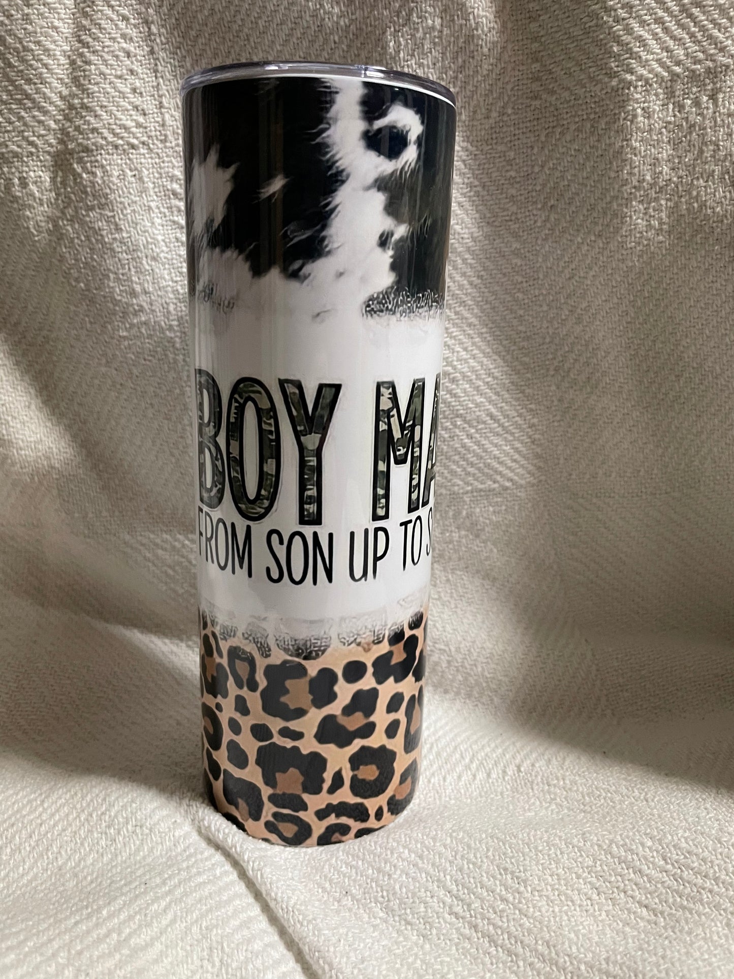 Boy mama tumbler