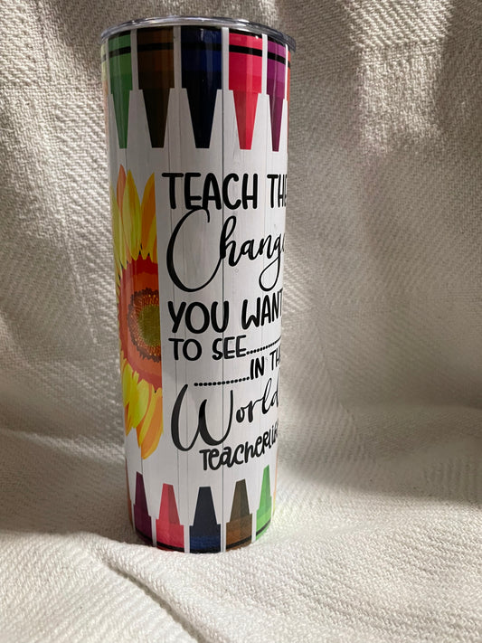 Teacher tumbler